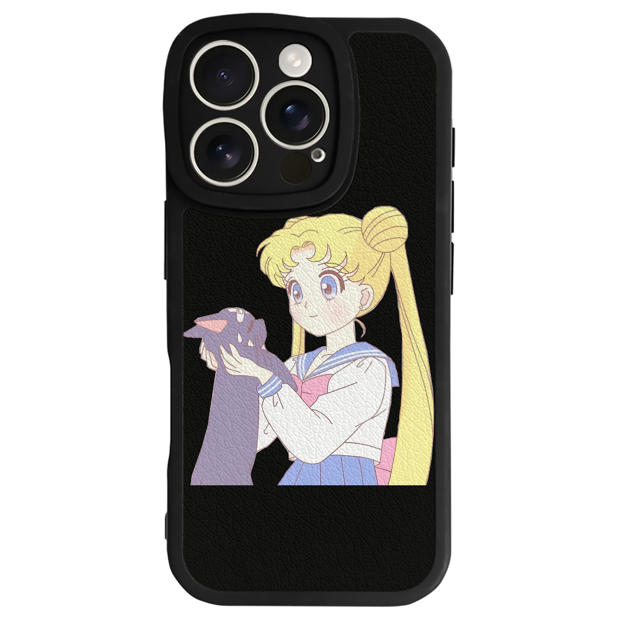 （画像用） 美少女戦士セーラームーン 愛野 美奈子 あいの みなこ Sailor Moon Aino Minako 【iPhone 16シリーズ対応】シリコンスマホケース（レザー調） 材質：シリコン